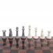 Шахматы &amp;quot;Стаунтон&amp;quot; из мрамолита 40х40 см лемезит / змеевик 126453