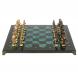 Подарочные шахматы &amp;quot;Средневековье&amp;quot; бронза змеевик 40х40 см 126912