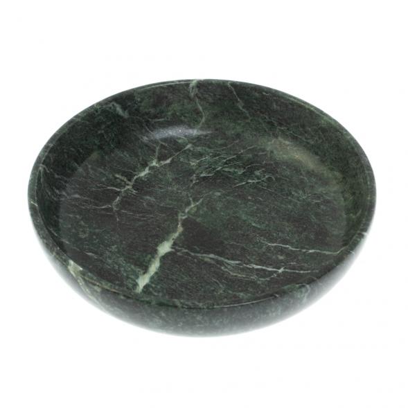 Тарелка-блюдо из шабровского змеевика 14х14х3,5 см 128409