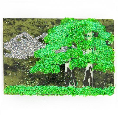 Магнит с рисунком &amp;quot;Прямоугольник&amp;quot; большой 113965