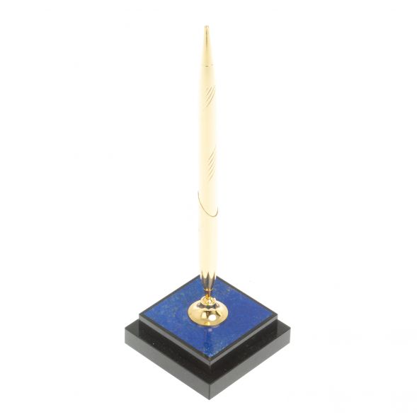 Подставка под ручку из афганского лазурита 6,5х6,5х21,5 см 127546