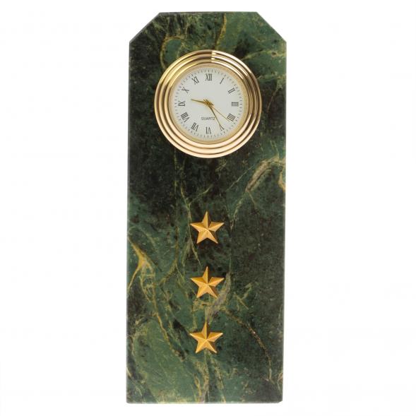 Часы погон &amp;quot;Старший прапорщик ВС&amp;quot; из змеевика 129850