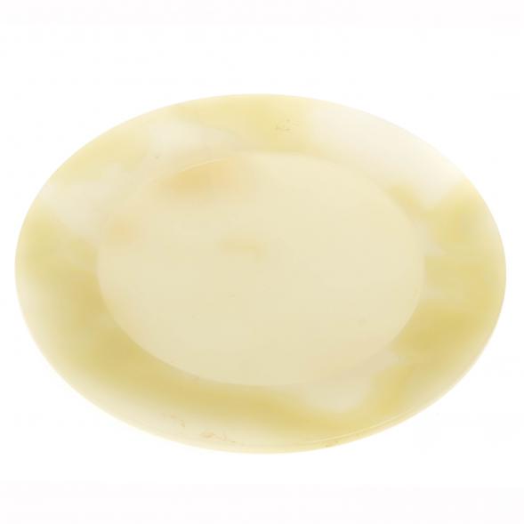 Тарелка из оникса 25х25х2,5 см (10) 130093