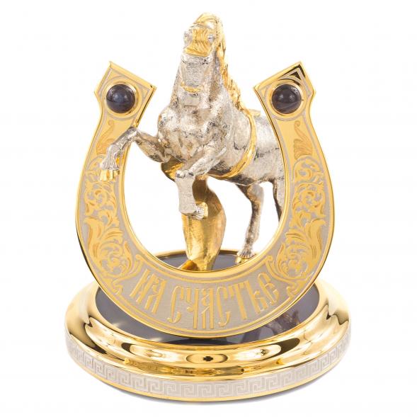 Сувенир &amp;quot;Подкова на счастье&amp;quot; агат 113797