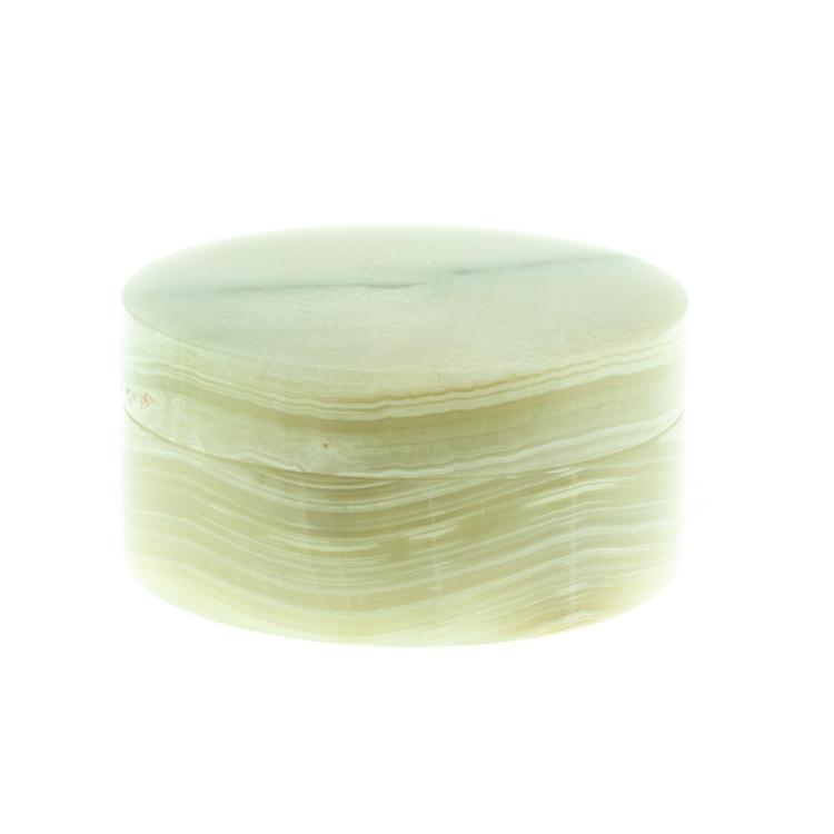 Шкатулка "Пудреница" камень зеленый оникс 10х10х5 см (4) 124344 купить ...