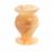 Подсвечник церковный из медового оникса 5,2х7,5 см (2х4)