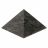 Пирамида из шабровского змеевика 7,5х7,5х6 см
