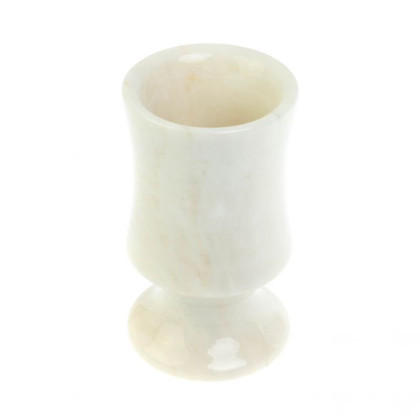 Карандашница из газганского мрамора 6х6х10,5 см 128411