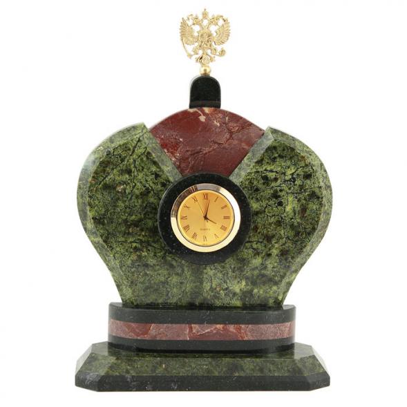 Часы &amp;quot;Корона&amp;quot; змеевик 113171