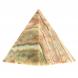 Пирамида камень оникс 12,5х12,5х13 см (5) 123933