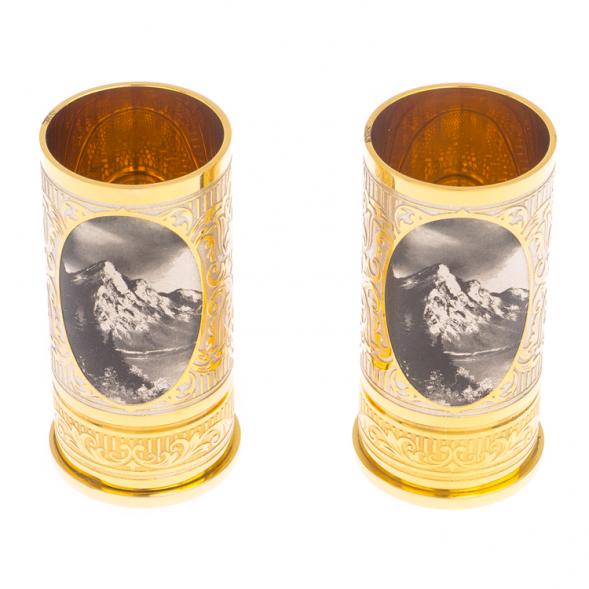 Набор из двух стопок &amp;quot;Орел&amp;quot; 40 мл Златоуст 125708