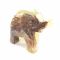 Фигурка из натурального оникса "Слоник" 7,5х3х1 см (3)