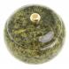 Шкатулка круглая &amp;quot;Жемчужина&amp;quot; камень змеевик 8х8х7 см 123578