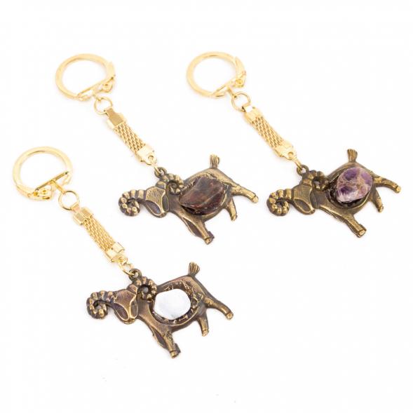 Брелок знак зодиака &amp;quot;Овен&amp;quot; бронза 116402