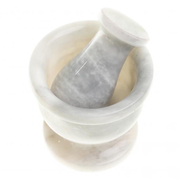 Мраморная ступка с пестиком 7,5х7,5 см (3) 123937