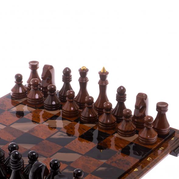 Шахматы &amp;quot;Классические&amp;quot; из обсидиана 124724