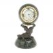 Настольные часы шар &amp;quot;Крокодил&amp;quot; из камня и бронзы 127548