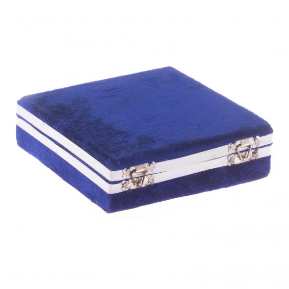 Рюмки для водки на ножке 20 мл из камня оникс набор 6 шт 3,8х6 см в футляре (1,5х2,5) 121898