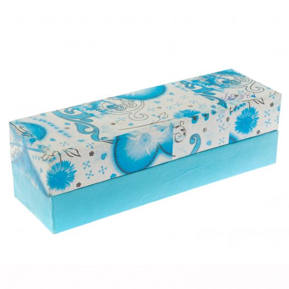 Ваза из оникса цилиндрическая 7,5х25 см (3х10) 130096