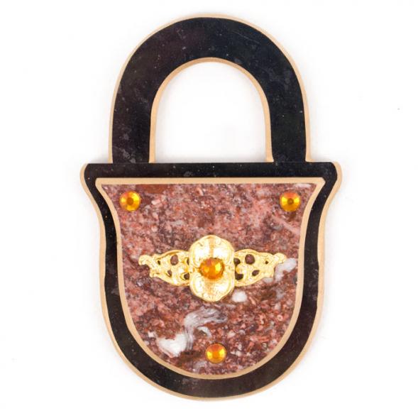 Магнит &amp;quot;Замок&amp;quot; змеевик креноид 116493