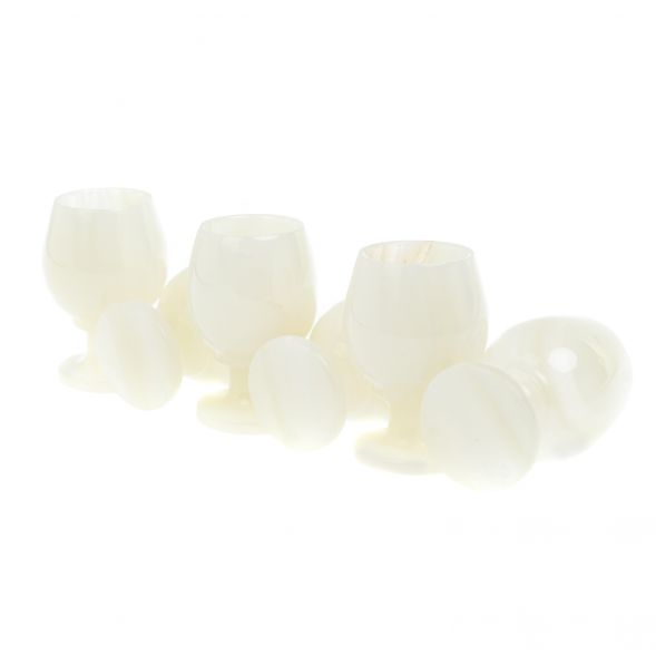 Набор рюмок из оникса 50 мл камень оникс 6 шт 5,2х7 см в коробке (2х3) 127470