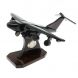 Сувенир &amp;quot;Самолет ИЛ - 76&amp;quot; из обсидиана 128709