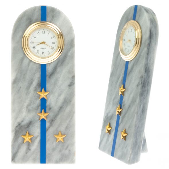 Часы-погон &amp;quot;Капитан МЮ &amp;quot; камень мрамор 129156