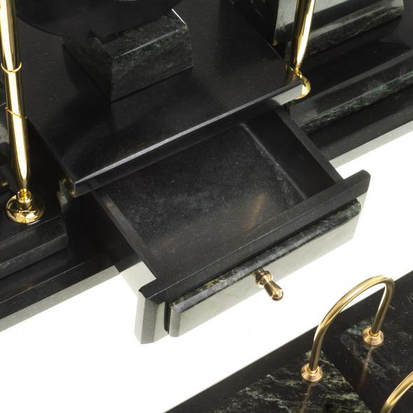 Письменный набор из змеевика &amp;quot;Директор&amp;quot; 121153