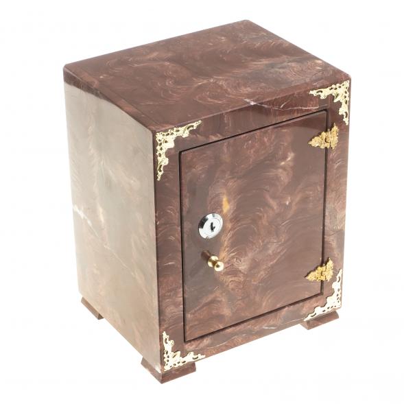 Сейф настольный камень лемезит 18,5х15,5х24,5 см 123747