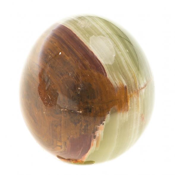 Каменное яйцо из оникса 4х5 см (1,5х2) 123939