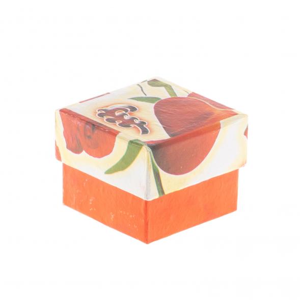 Шкатулка &amp;quot;Пудреница&amp;quot; из оникса 6х6х4,5 см (2,5) 124347