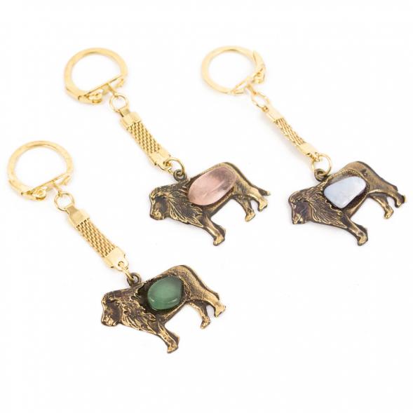 Брелок знак зодиака &amp;quot;Лев&amp;quot; бронза 116406