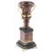Каменная ваза "Медичи" из креноида с бронзовым литьем