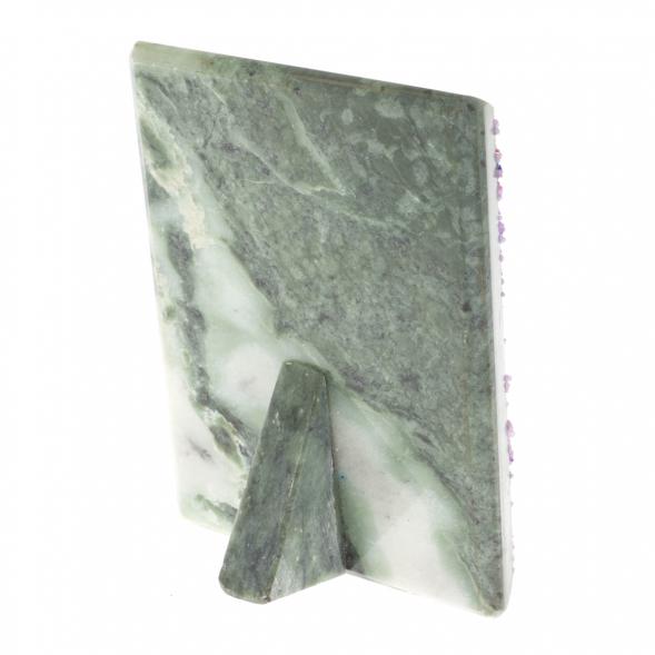 Икона настольная &amp;quot;Спаситель&amp;quot; камень змеевик 9х7,2х3 см 121444