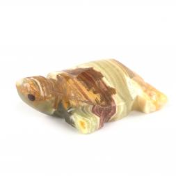 Фигурка из камня оникс "Черепашка" 5,3х4,2х1,8 см