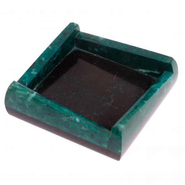 Настольный набор &amp;quot;Орел&amp;quot; змеевик с лотком А4 и бюваром 125946