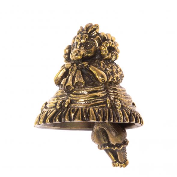 Колокольчик мантра &amp;quot;Коза&amp;quot; из бронзы 126543