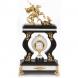 Часы &amp;quot;Георгий Победоносец&amp;quot; мрамор змеевик бронза 117715