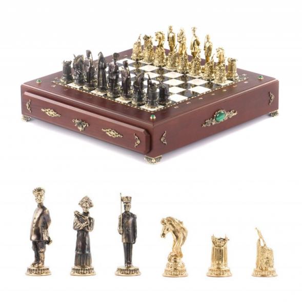 Шахматный ларец &amp;quot;Деревенские&amp;quot; 121348