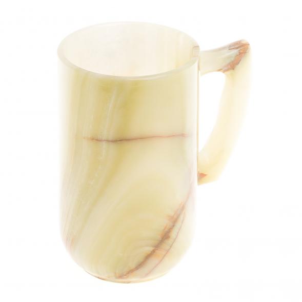 Пивная кружка из оникса 8,8х14,5 см 550 мл (4х6) 124658