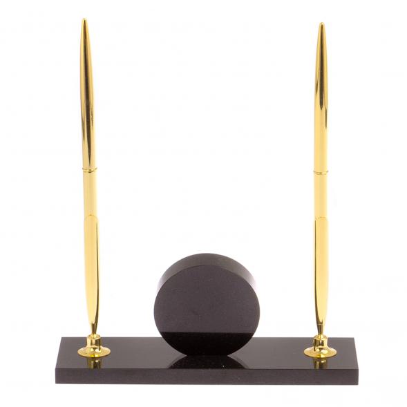 Часы с двумя ручками камень лазурит 125484