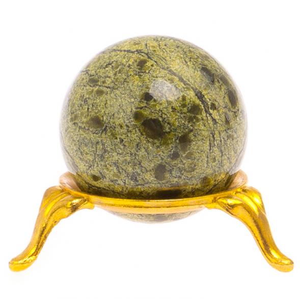 Шар из змеевика 4 см 125630