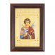 Икона гравюра &amp;quot;Св. Георгий Победоносец&amp;quot; багет 12,5х17,5х1 см Златоуст 128016