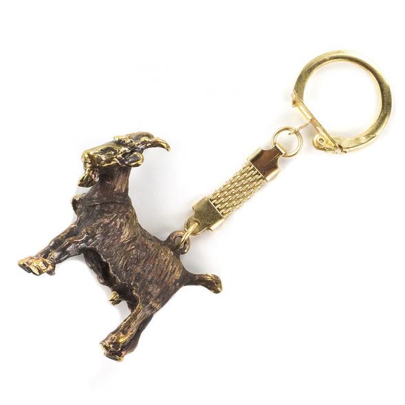 Брелок &amp;quot;Коза&amp;quot; бронза 120582