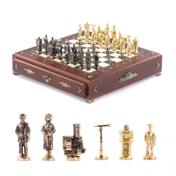 Шахматный ларец &amp;quot;Железная дорога&amp;quot; 121349