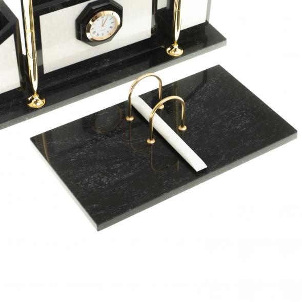 Письменный набор &amp;quot;Стенка&amp;quot; камень мрамор 124203