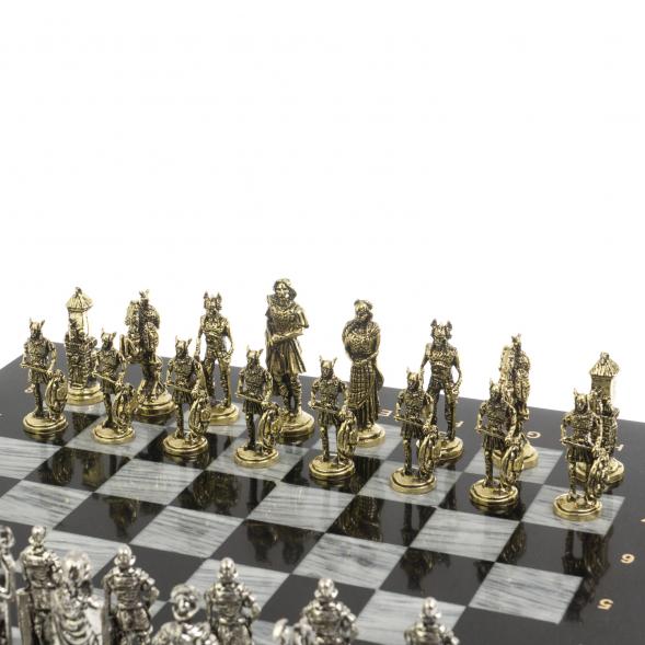 Шахматы &amp;quot;Галлы и Римляне&amp;quot; доска 36х36 см мрамор 127152