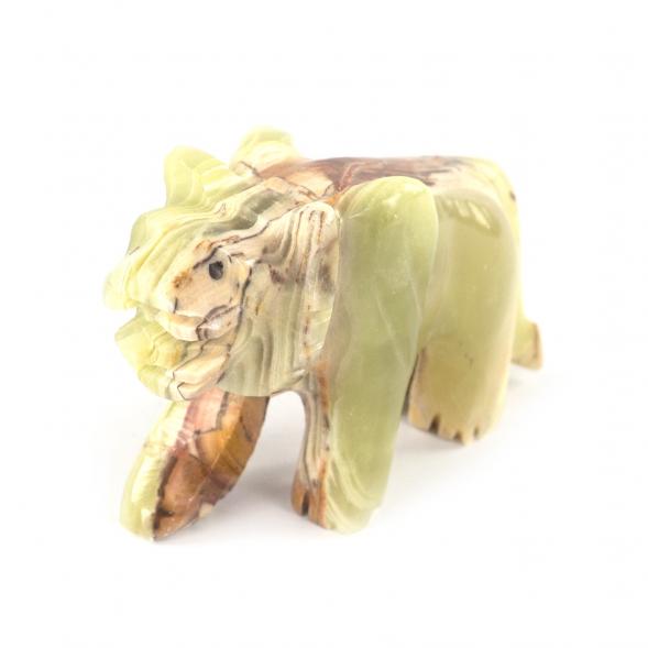 Декоративная фигурка &amp;quot;Тигр&amp;quot; камень оникс 8,2х2,9х5,5 см (3) 121694