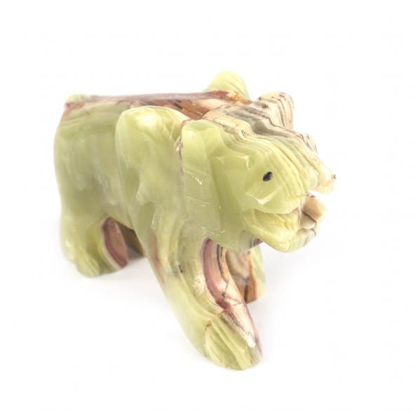 Декоративная фигурка &amp;quot;Тигр&amp;quot; камень оникс 8,2х2,9х5,5 см (3) 121694