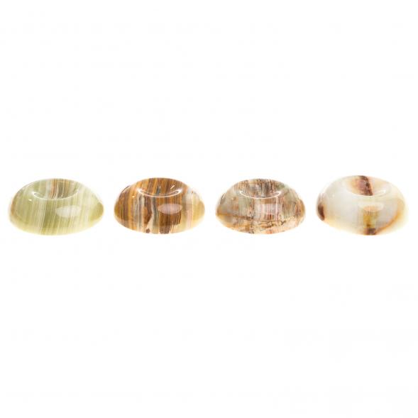 Подставка под шар, яйцо камень оникс 6х2 см (2,5) 123944